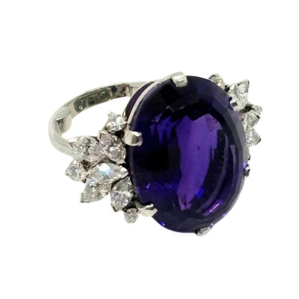 Large Amethyst Ring
