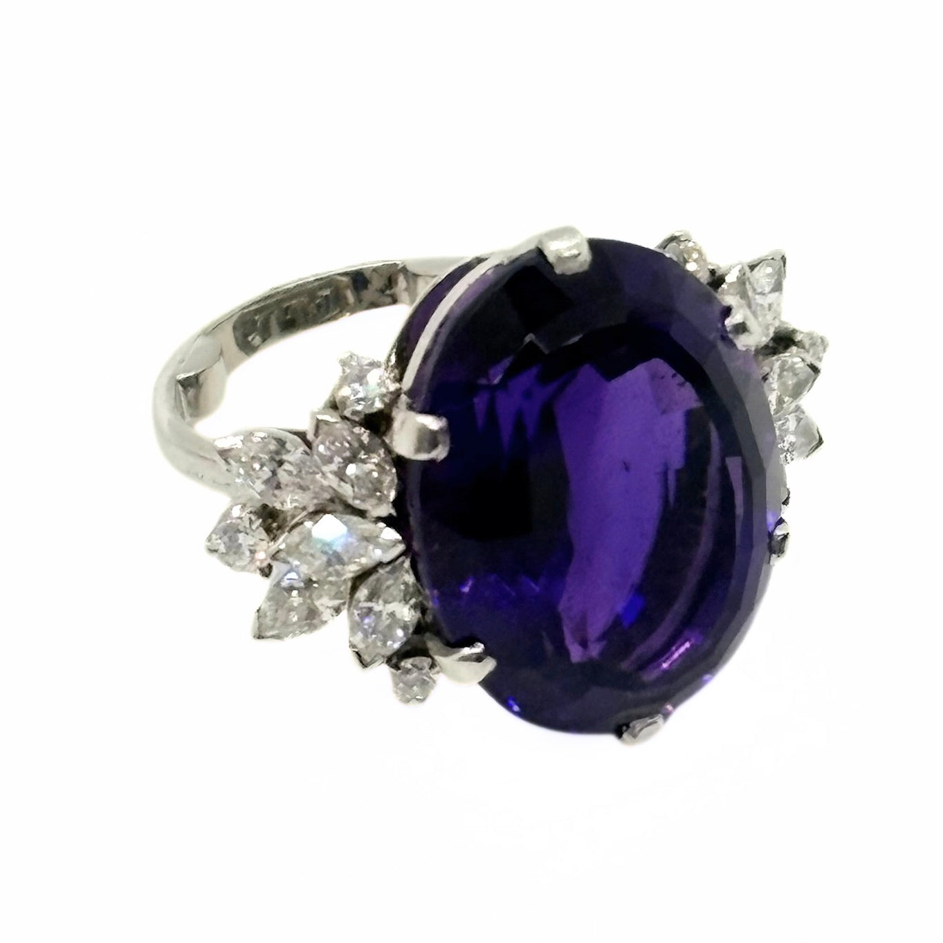 Large Amethyst Ring