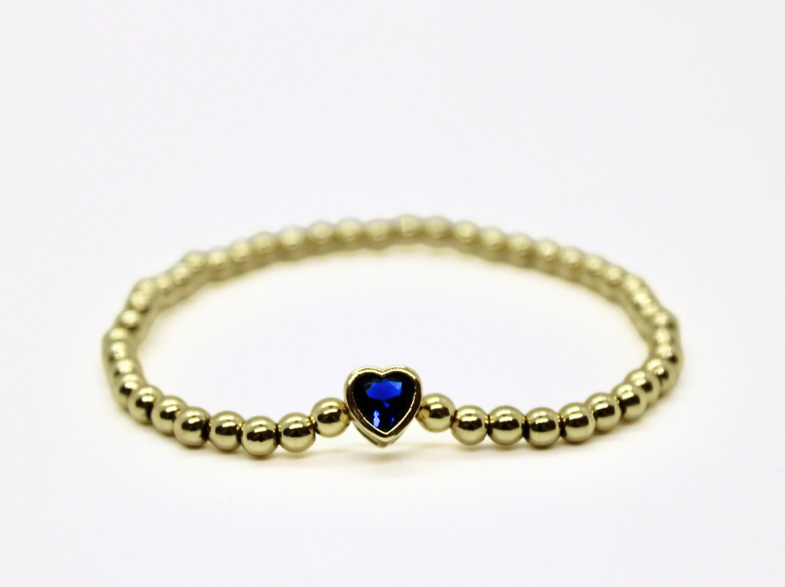 Single Heart Beaded Bracelet