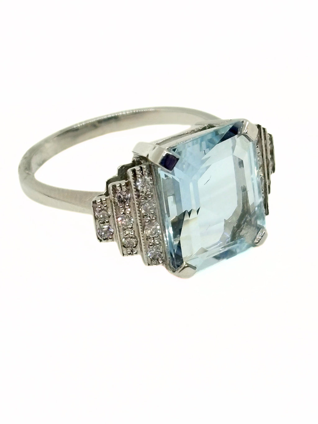 Aquamarine Ring