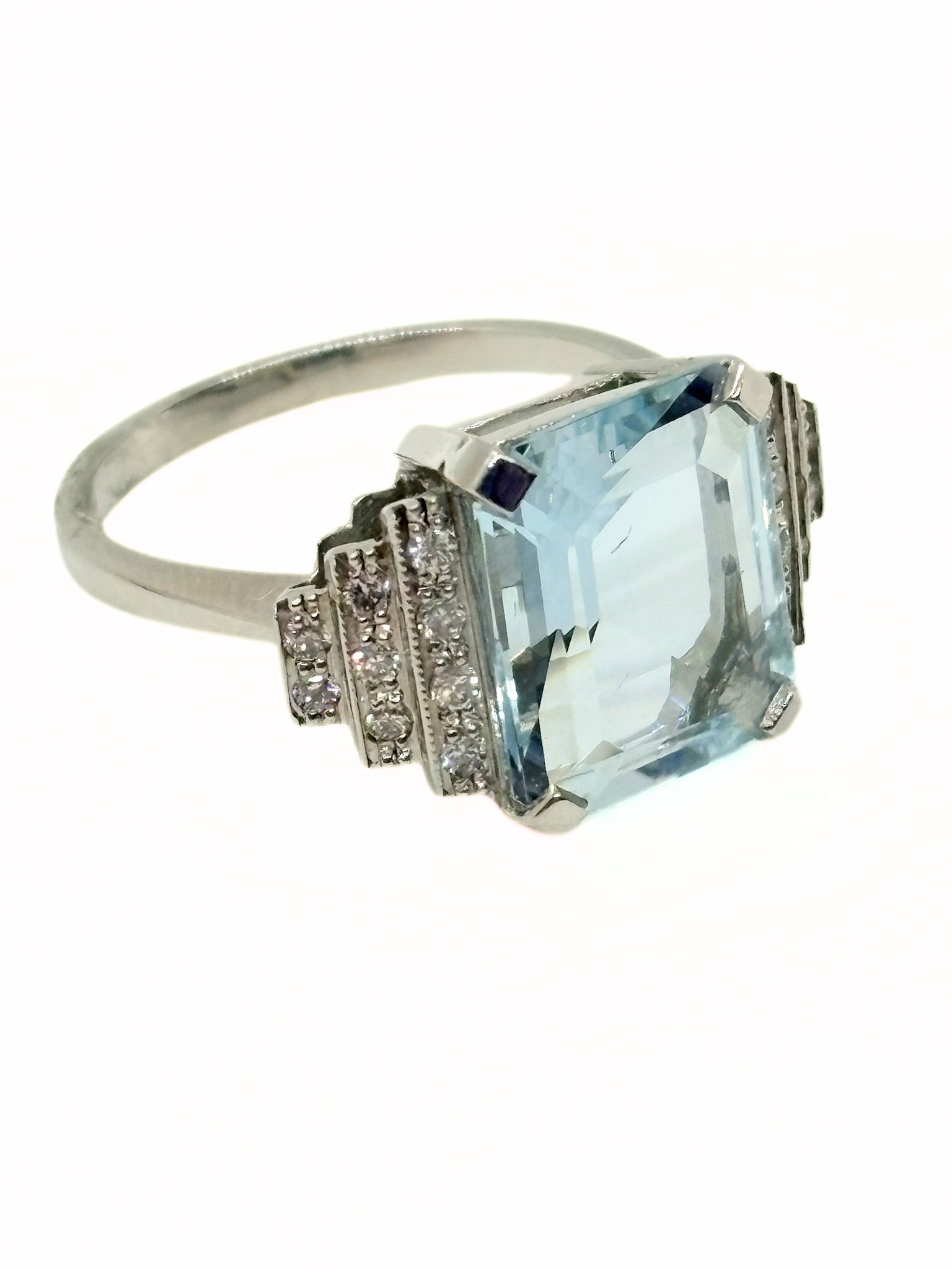 Aquamarine Ring