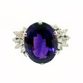 Large Amethyst Ring