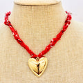 Heart Bandana Necklace