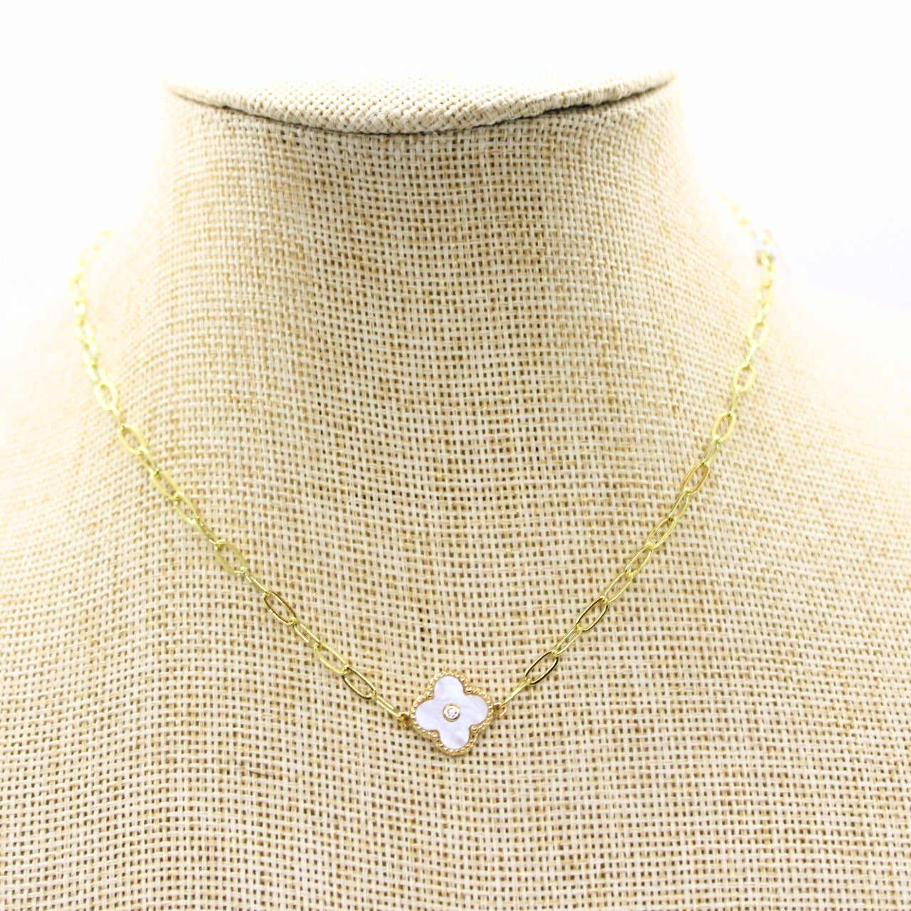 Quatrefoil Necklace