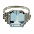 Aquamarine Ring