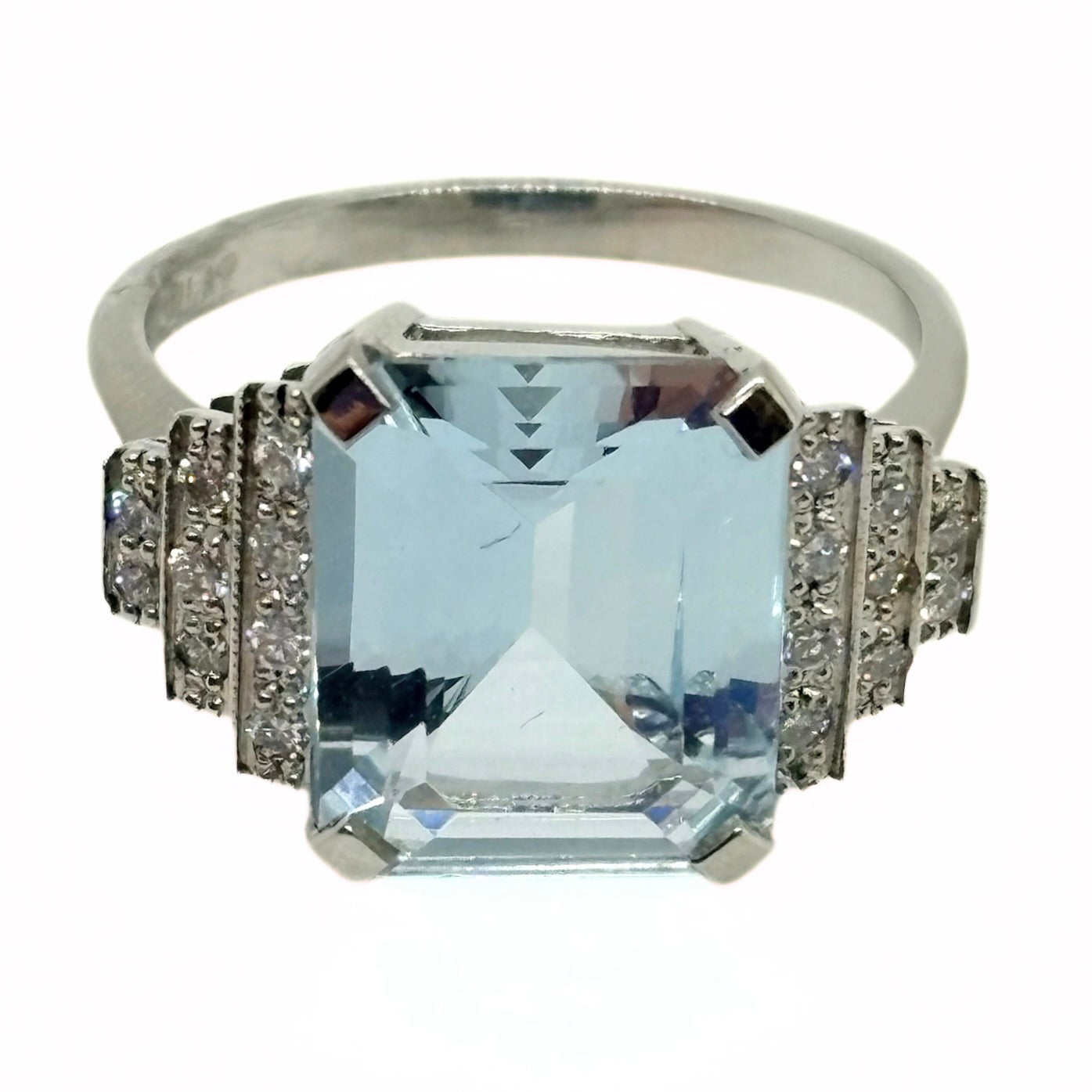 Aquamarine Ring