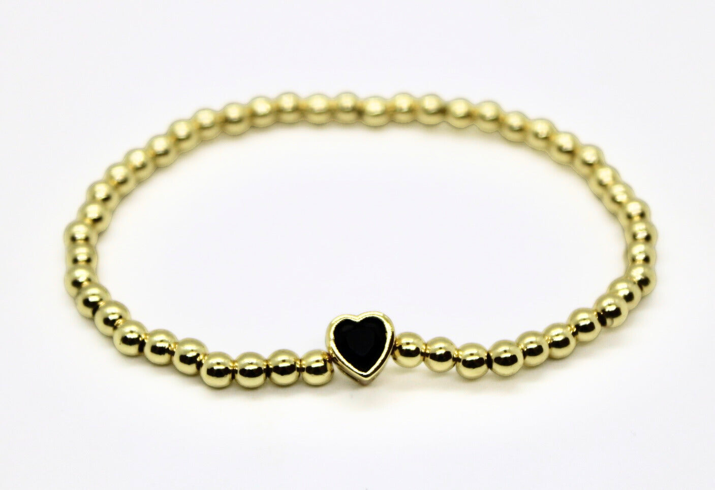 Single Heart Beaded Bracelet