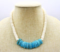 Disc Beaded Necklace
