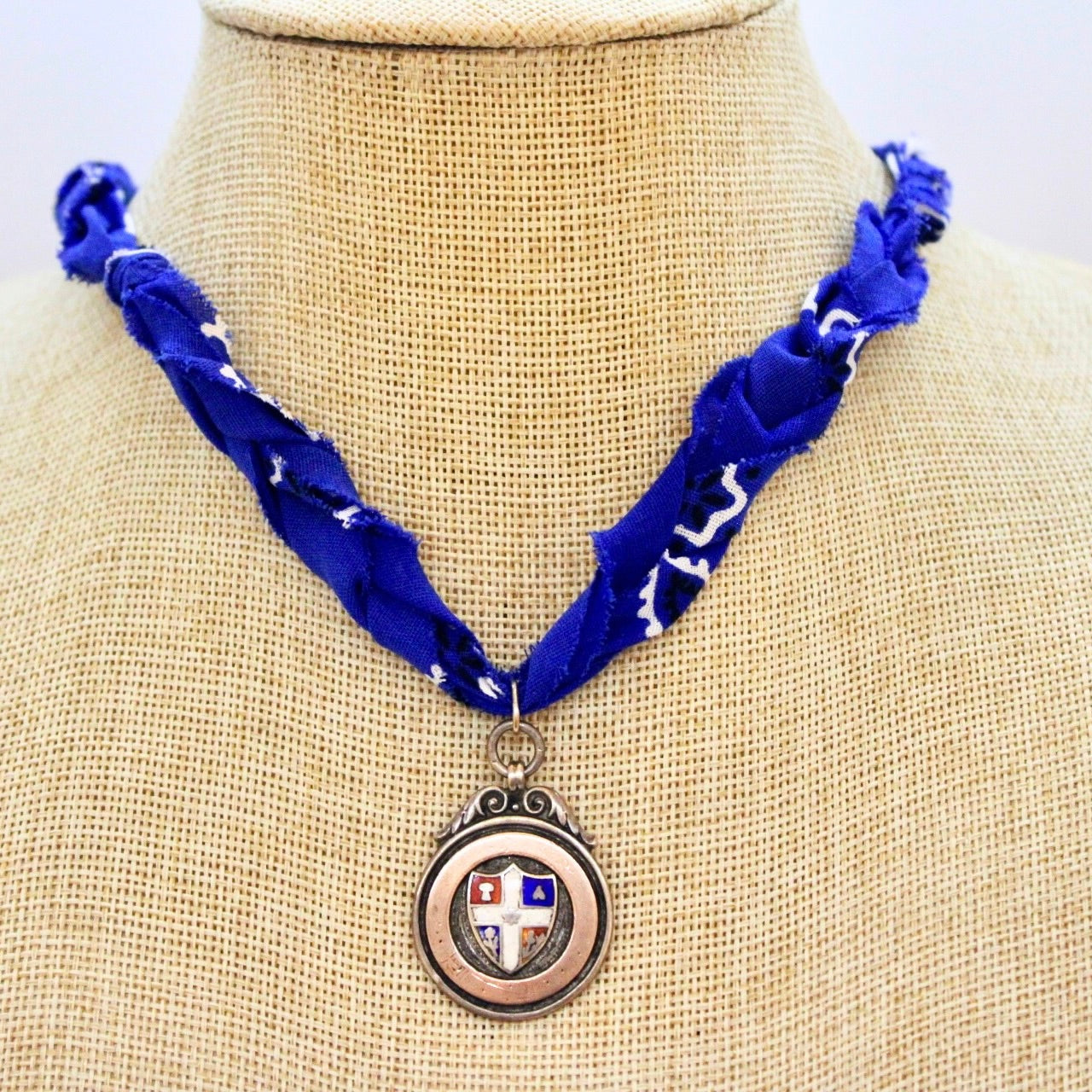 Vintage Bandana Necklace