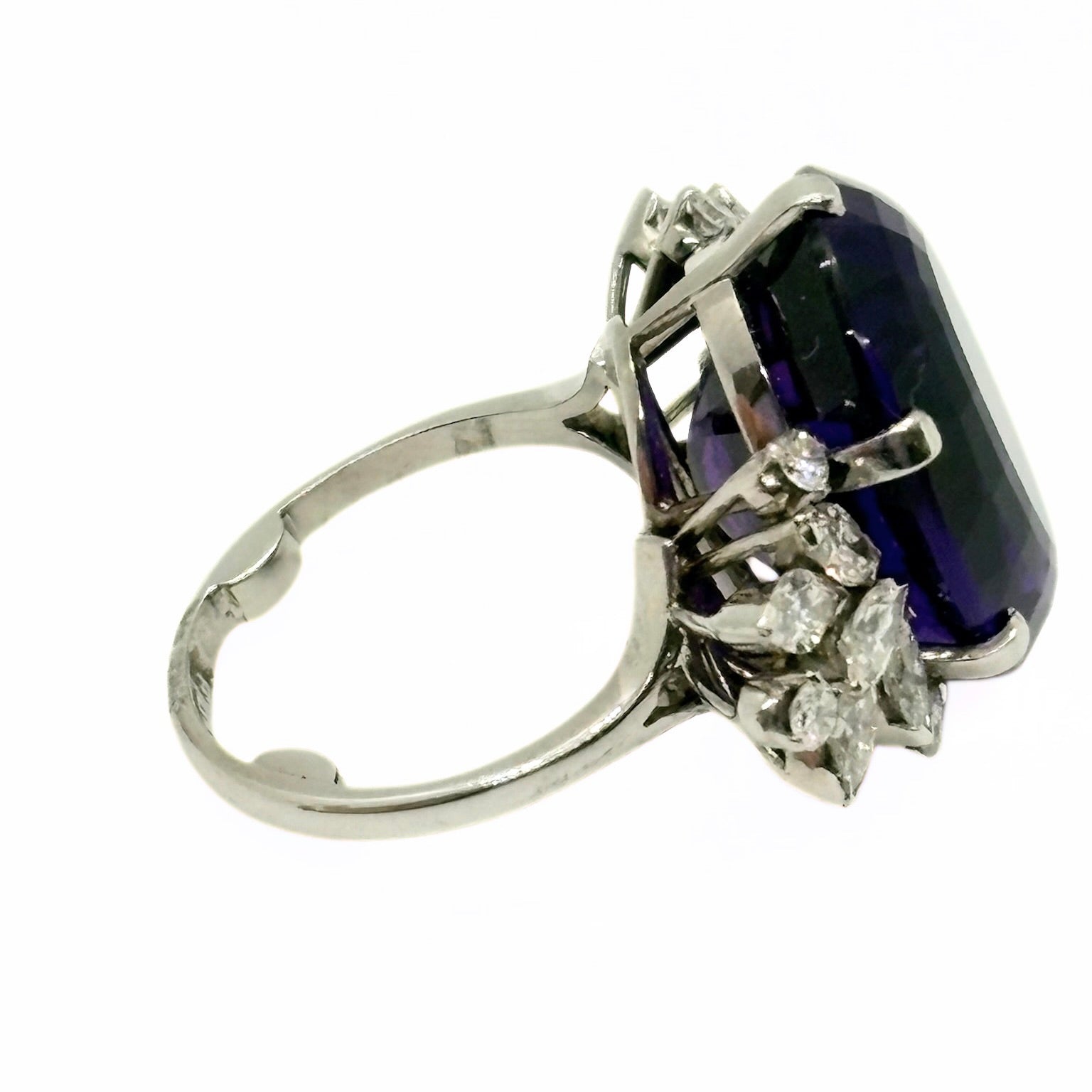 Large Amethyst Ring