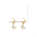 Butterfly Huggie Earrings