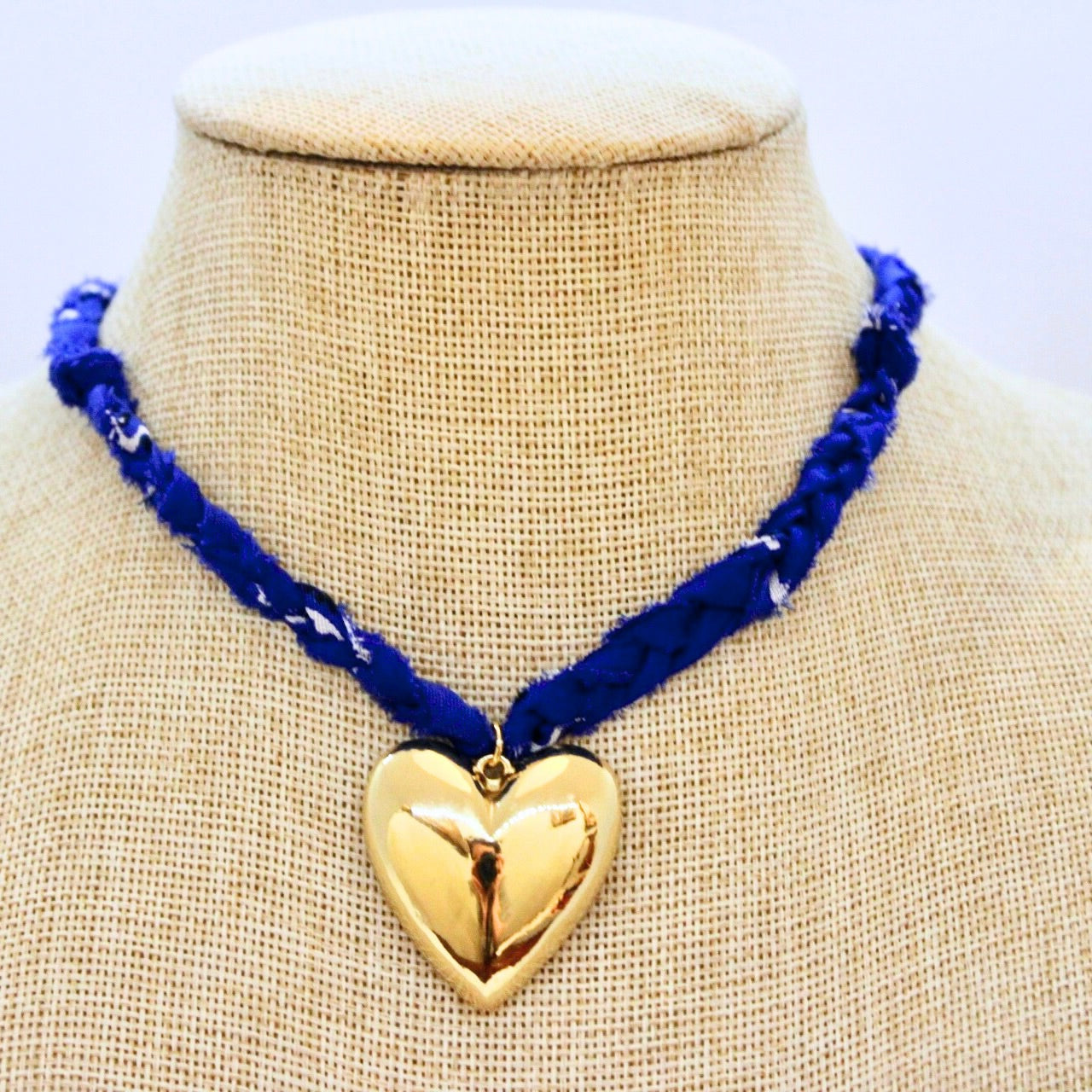 Heart Bandana Necklace