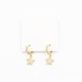 Star Huggie Earrings