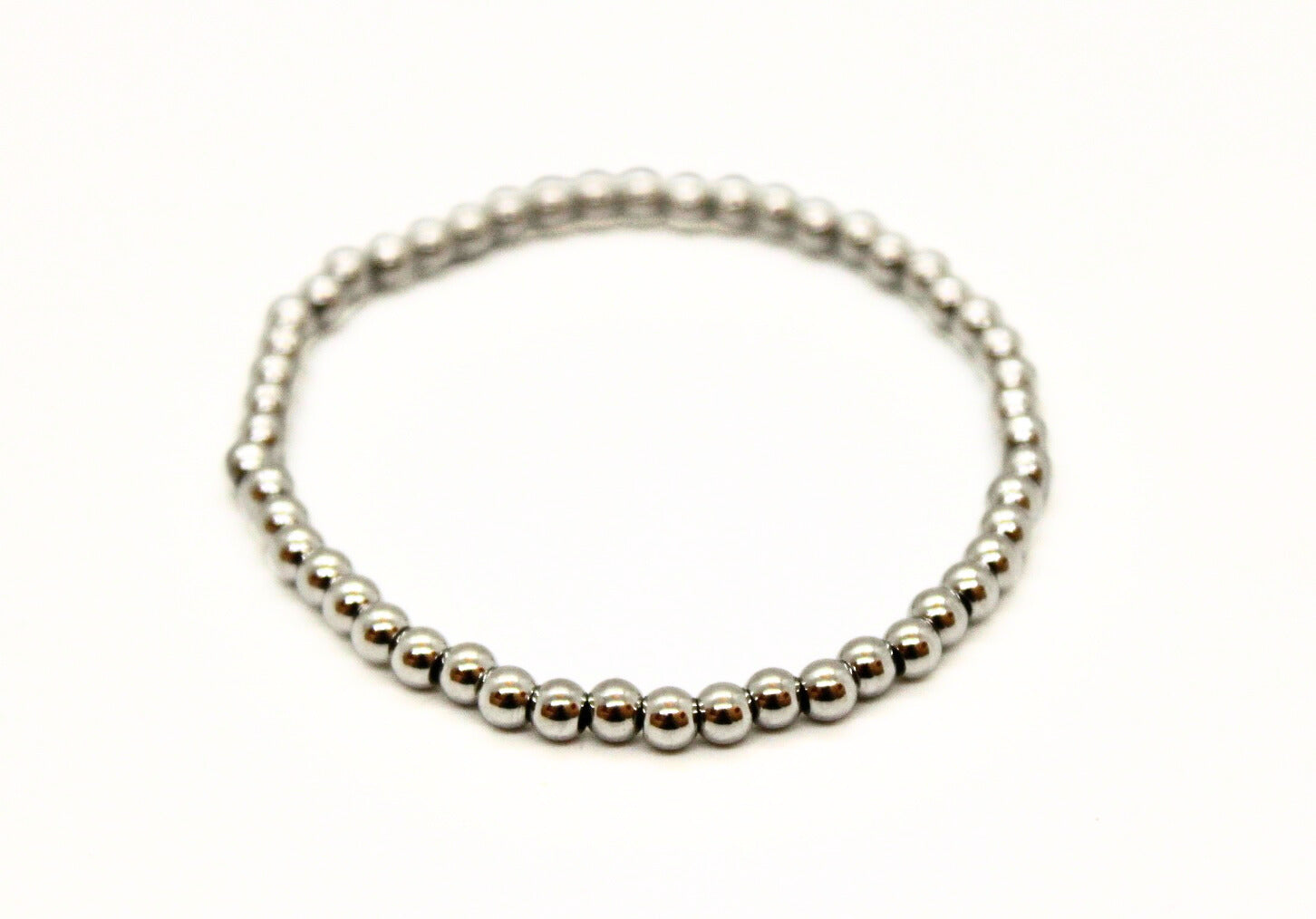 Silver beaded Bracelet